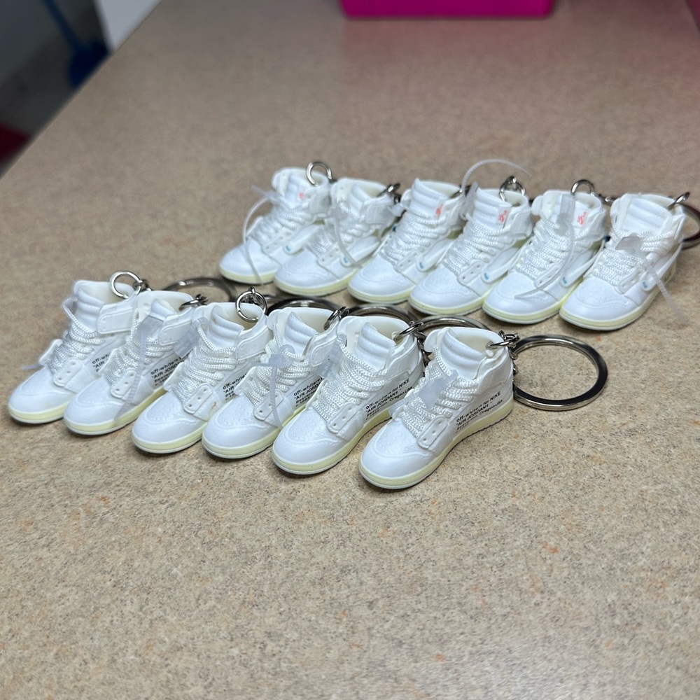 PACK OF 12 PVC Keychains!!!